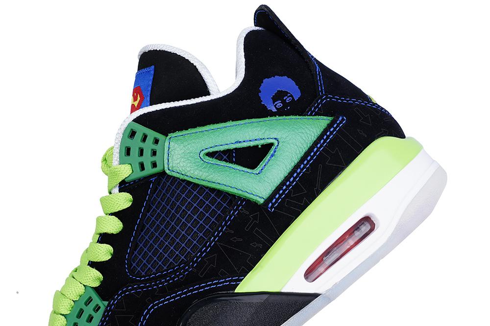 PK God Air Jordan 4 Retro Doernbecher RETAIL MATERIALS READY TO SHIP